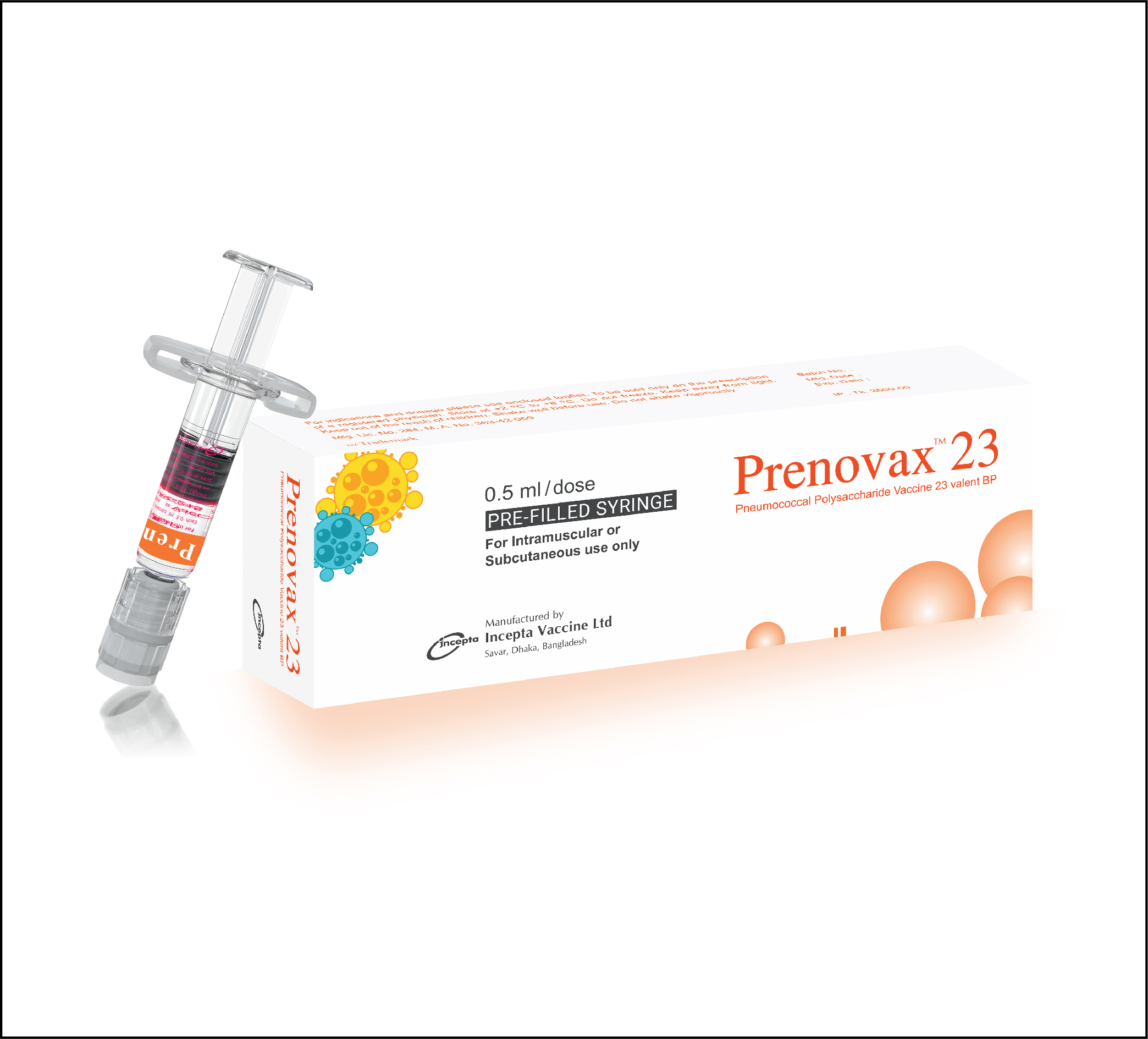 Prenovax 23 IM/SC Injection